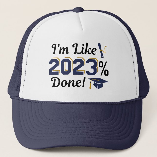 Gorra De Camionero Soy como 2023 por ciento hecho (Anverso)