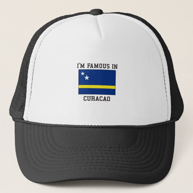 Gorra De Camionero Soy Curaçao famoso (Anverso)