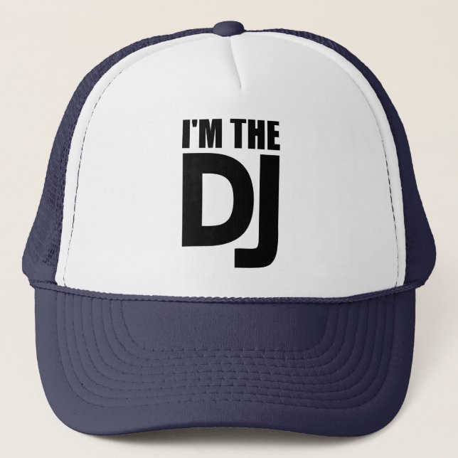 Gorra De Camionero Soy DJ (Anverso)