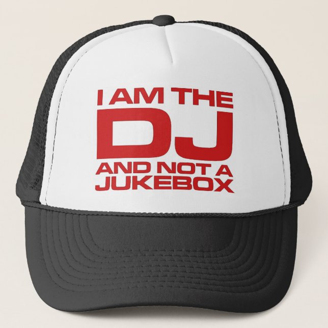 Gorra De Camionero Soy DJ (Anverso)