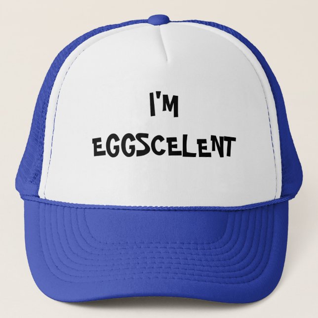 Gorra De Camionero Soy Eggscelent (Anverso)