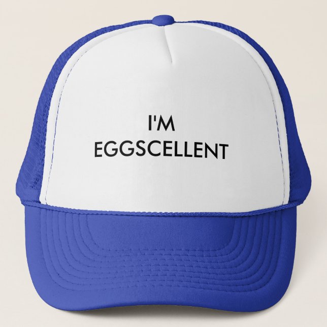 Gorra De Camionero soy eggscellent (Anverso)