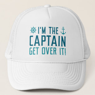 Gorra De Camionero Soy el capitán, súbete.