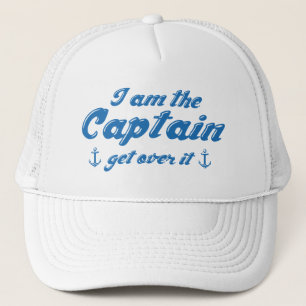 Gorra De Camionero Soy el capitán Supere el café