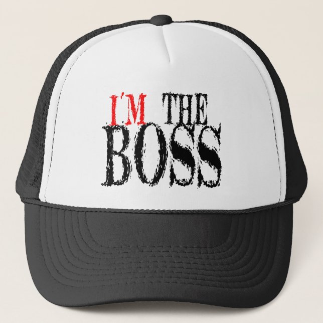 Gorra De Camionero Soy el casquillo de Boss (Anverso)