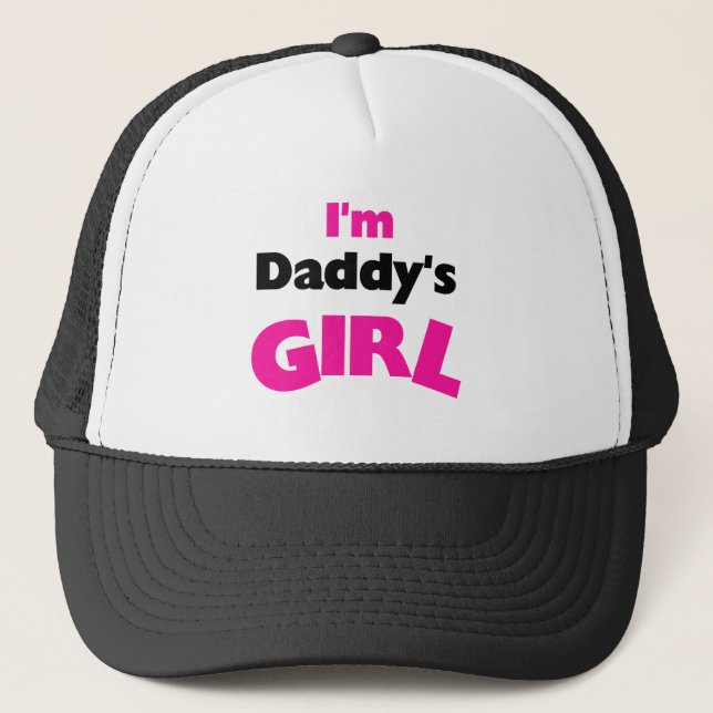 Gorra De Camionero Soy el chica del papá (Anverso)