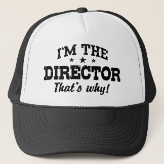 Gorra De Camionero Soy el director por eso