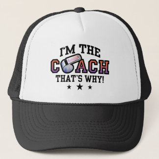 Gorra De Camionero Soy el entrenador por eso