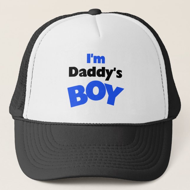 Gorra De Camionero Soy el muchacho del papá (Anverso)