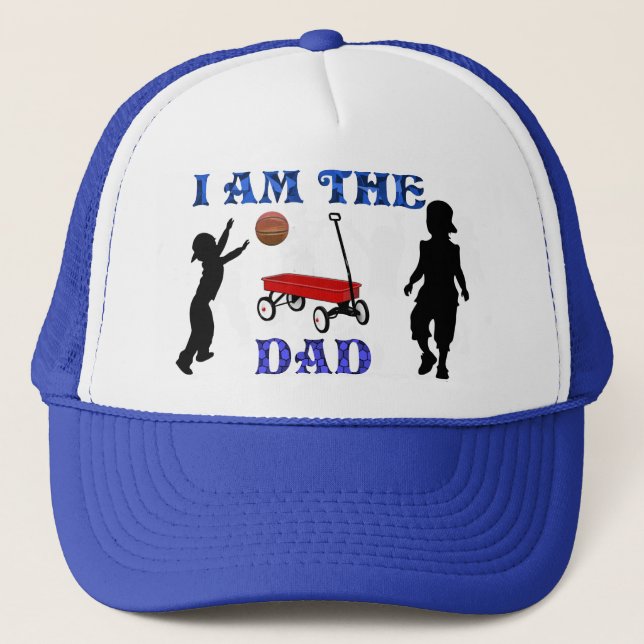 GORRA DE CAMIONERO SOY EL PAPÁ (Anverso)