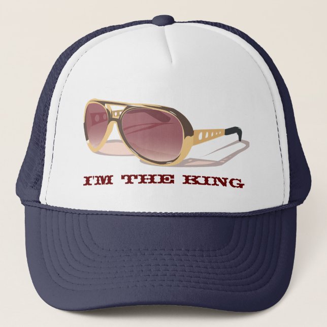 Gorra De Camionero Soy el rey Hat (Anverso)
