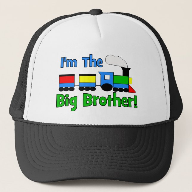 Gorra De Camionero Soy El TREN de hermano mayor (Anverso)