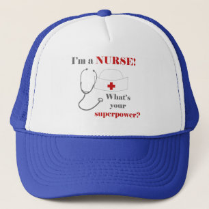 Gorra De Camionero Soy enfermera, ¿cuál es tu superpoder?