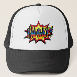 Gorra De Camionero Soy Gay Burst