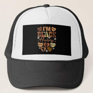 Gorra De Camionero Soy Historia Negra Celebrando el Mes de la Histori