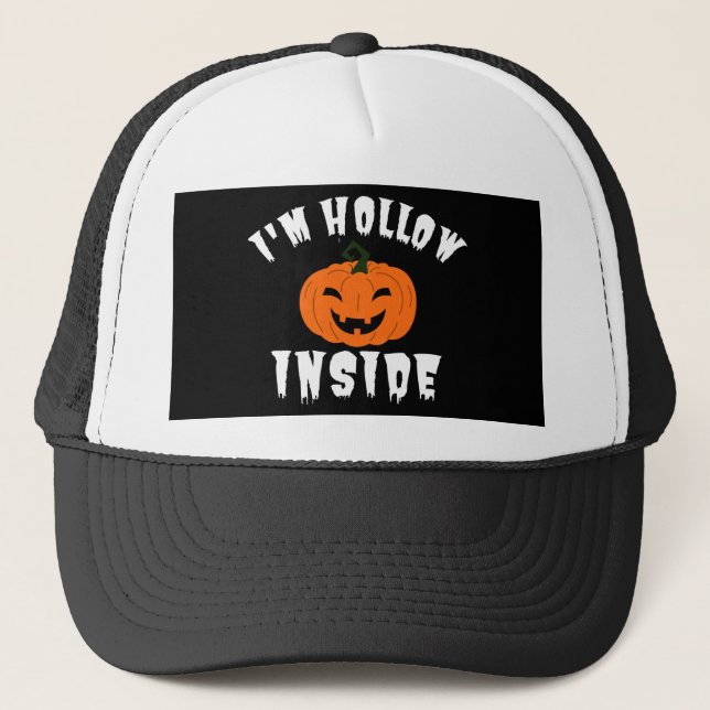 Gorra De Camionero Soy Hollow Inside Pumkin Jack O Lantern (Anverso)