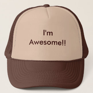 Gorra De Camionero ¡Soy impresionante!!