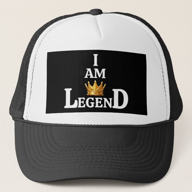 Gorra De Camionero Soy Leyenda (Anverso)