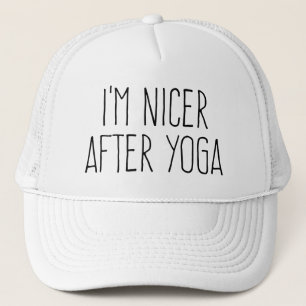 Gorra De Camionero Soy más amable después del yoga