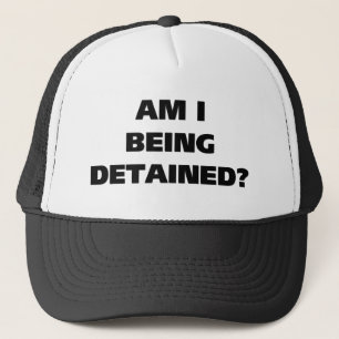 Gorra De Camionero Soy que es detenido