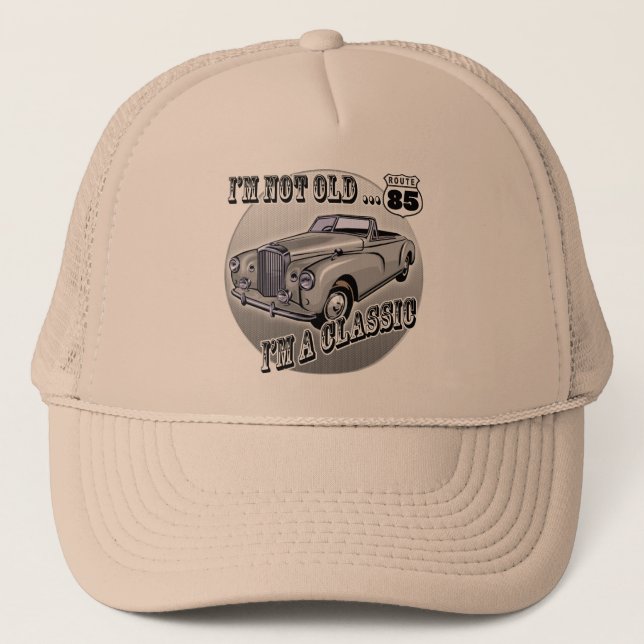 Gorra De Camionero Soy regalos 85os de un cumpleaños clásicos (Anverso)