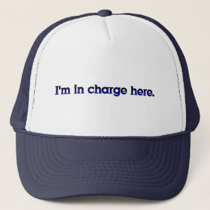 Gorra De Camionero Soy responsable aquí