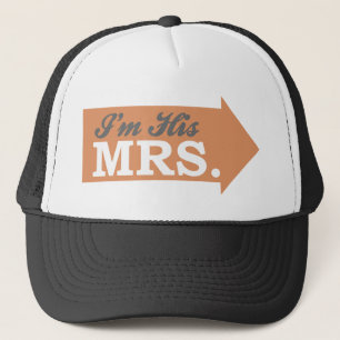 Gorra De Camionero Soy su señora (la flecha anaranjada)