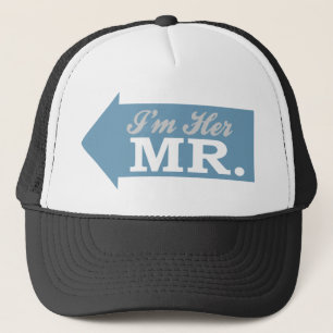 Gorra De Camionero Soy su Sr. (la flecha azul)