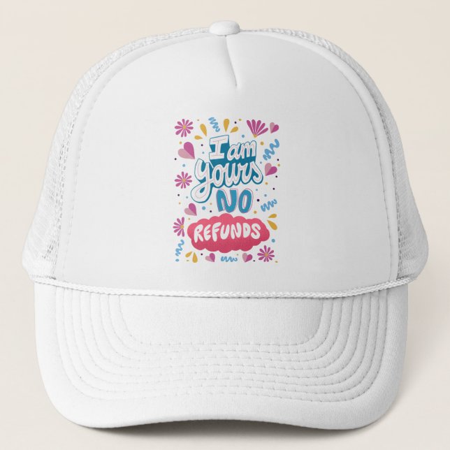 Gorra De Camionero Soy tuya, sin reintegros (Anverso)