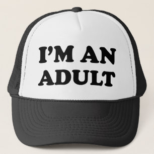 Gorra De Camionero Soy un adulto
