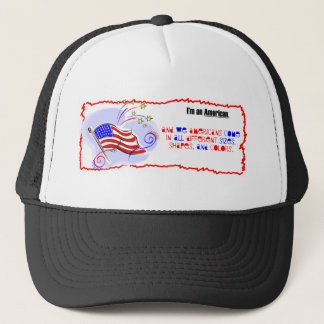 Gorra De Camionero Soy un americano