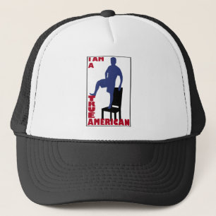 Gorra De Camionero Soy un americano verdadero