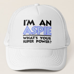 Gorra De Camionero Soy un aspie. ¿Cuál es tu superpoder?