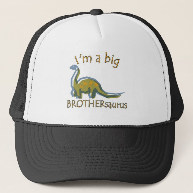 Gorra De Camionero Soy un brothersaurus grande a solas (Anverso)