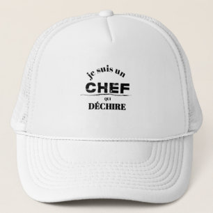 Gorra De Camionero Soy un chef asesino, regalo de cocinero