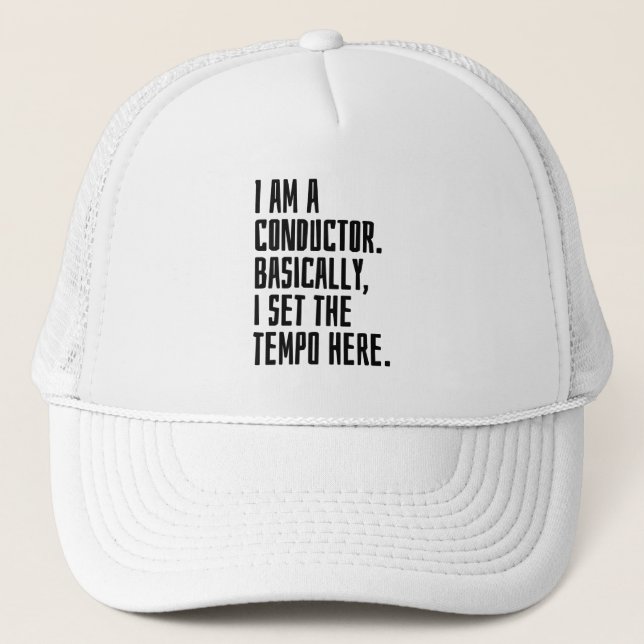 Gorra De Camionero Soy un conductor (Anverso)
