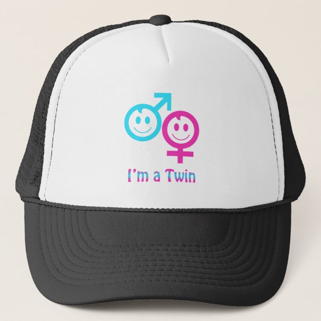 Gorra De Camionero Soy un gemelo (Anverso)