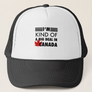 Gorra De Camionero Soy un gran negocio en Canadá