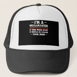 Gorra De Camionero soy un maestro parrilla, si bbq fuera fácil,
