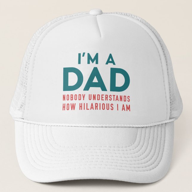 Gorra De Camionero Soy un papá (Anverso)