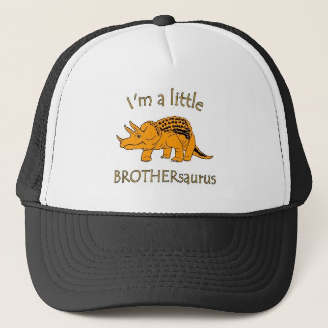 Gorra De Camionero Soy un pequeño brothersaurus (Anverso)