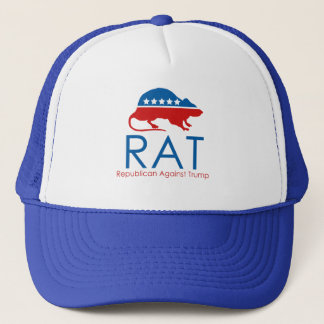 Gorra De Camionero Soy un R.A.T.: Republicano contra Trump