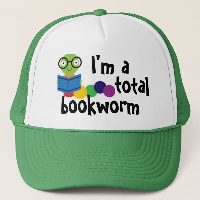 Gorra De Camionero Soy un ratón de biblioteca total (Anverso)