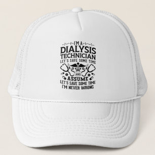Gorra De Camionero Soy un técnico de diálisis para la diálisis tecnol