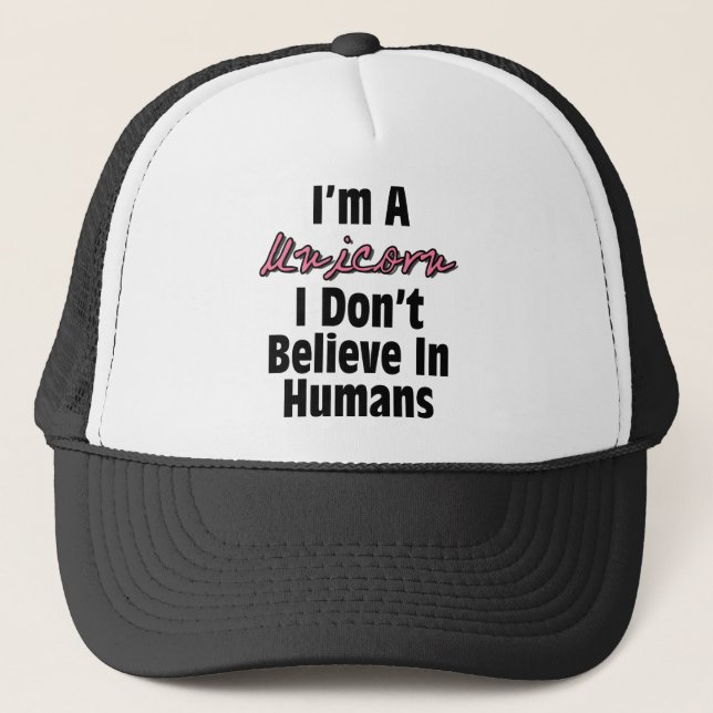 Gorra De Camionero Soy un unicornio (Anverso)