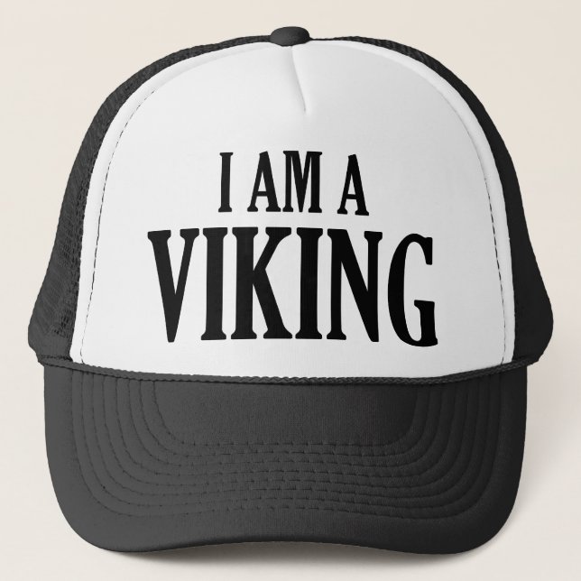 Gorra De Camionero Soy Un Viking (Anverso)