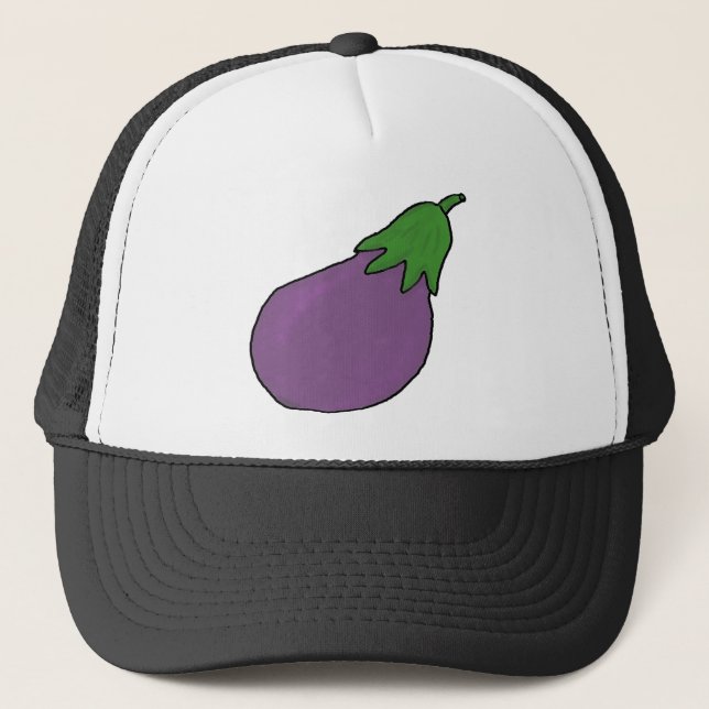 Gorra De Camionero Soy una berenjena (Anverso)