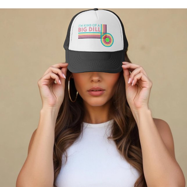 Gorra De Camionero Soy una especie de pelota divertida de Big Dill (Subido por el creador)