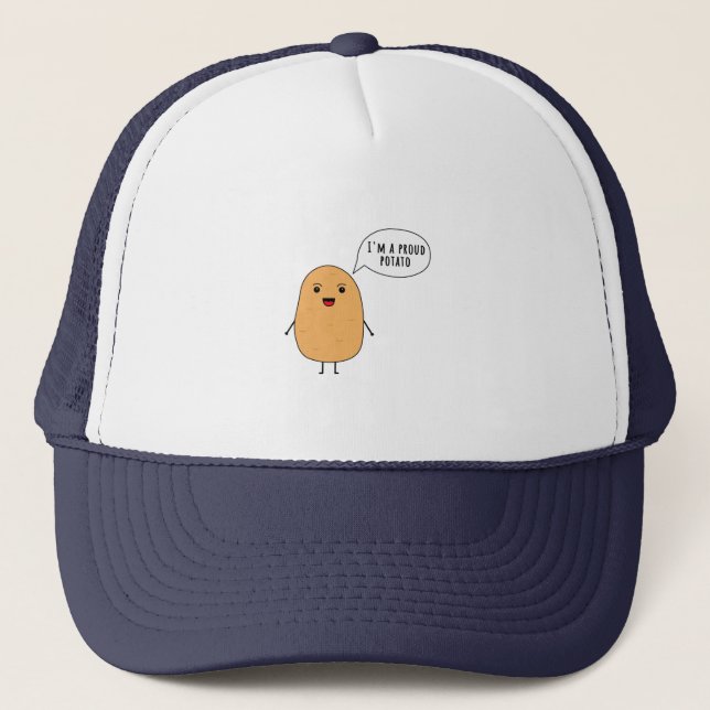 Gorra De Camionero Soy una patata orgullosa (Anverso)