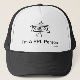 Gorra De Camionero Soy una persona de PPL (la licencia del piloto